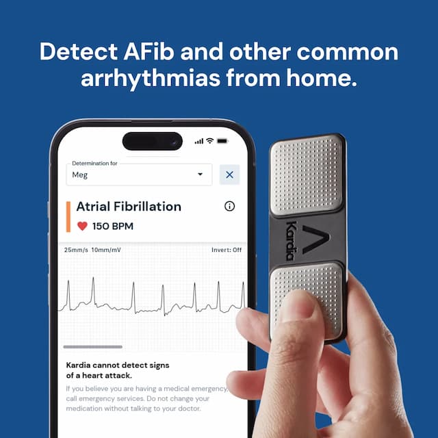 KardiaMobile 6L personal ECG monitor